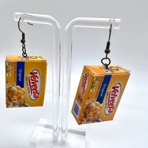 Velveeta Earrings - Macaroni And Cheese Earrings - Mini Brands Earrings